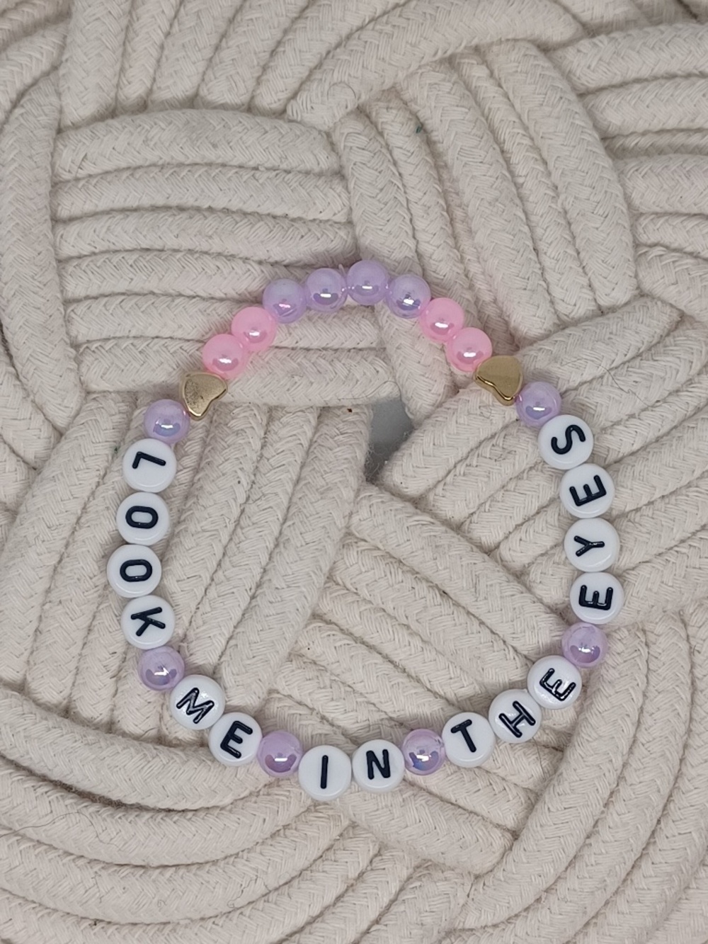 Jonas Brothers- Look Me In The Eyes Bracelet